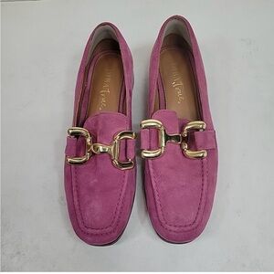 Diba True suede loafers
